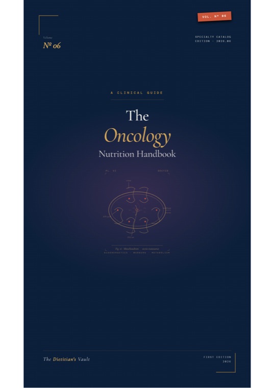 The Oncology Nutrition Handbook cover