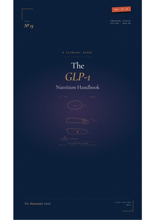 The GLP-1 Nutrition Handbook cover