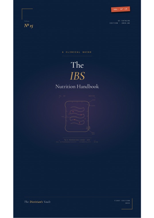 The IBS Nutrition Handbook cover