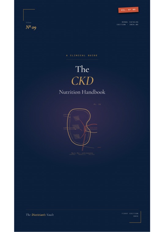 The CKD Nutrition Handbook cover