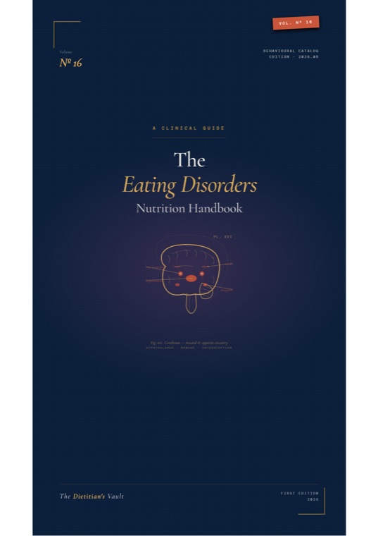 The Eating Disorders Nutrition Handbook cover