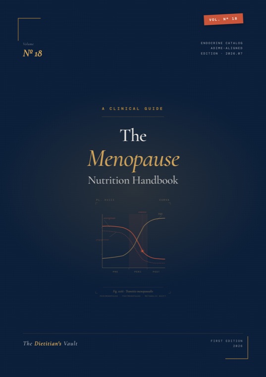 The Menopause Nutrition Handbook cover
