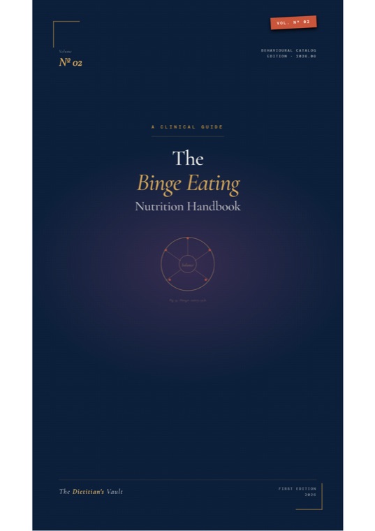 The Binge Eating Nutrition Handbook cover