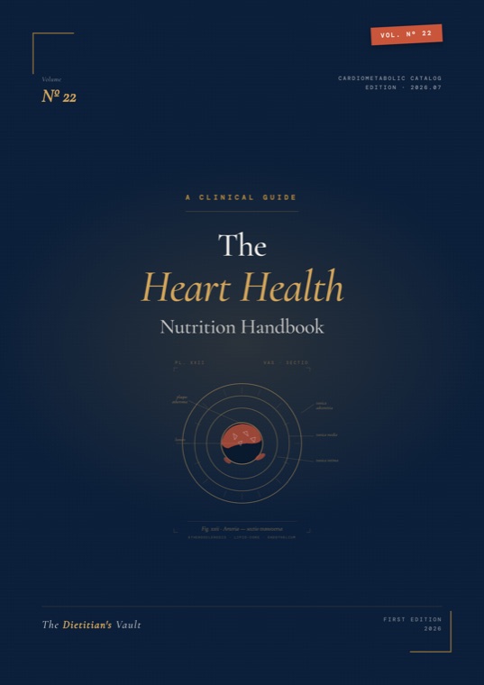 The Heart Health Nutrition Handbook cover