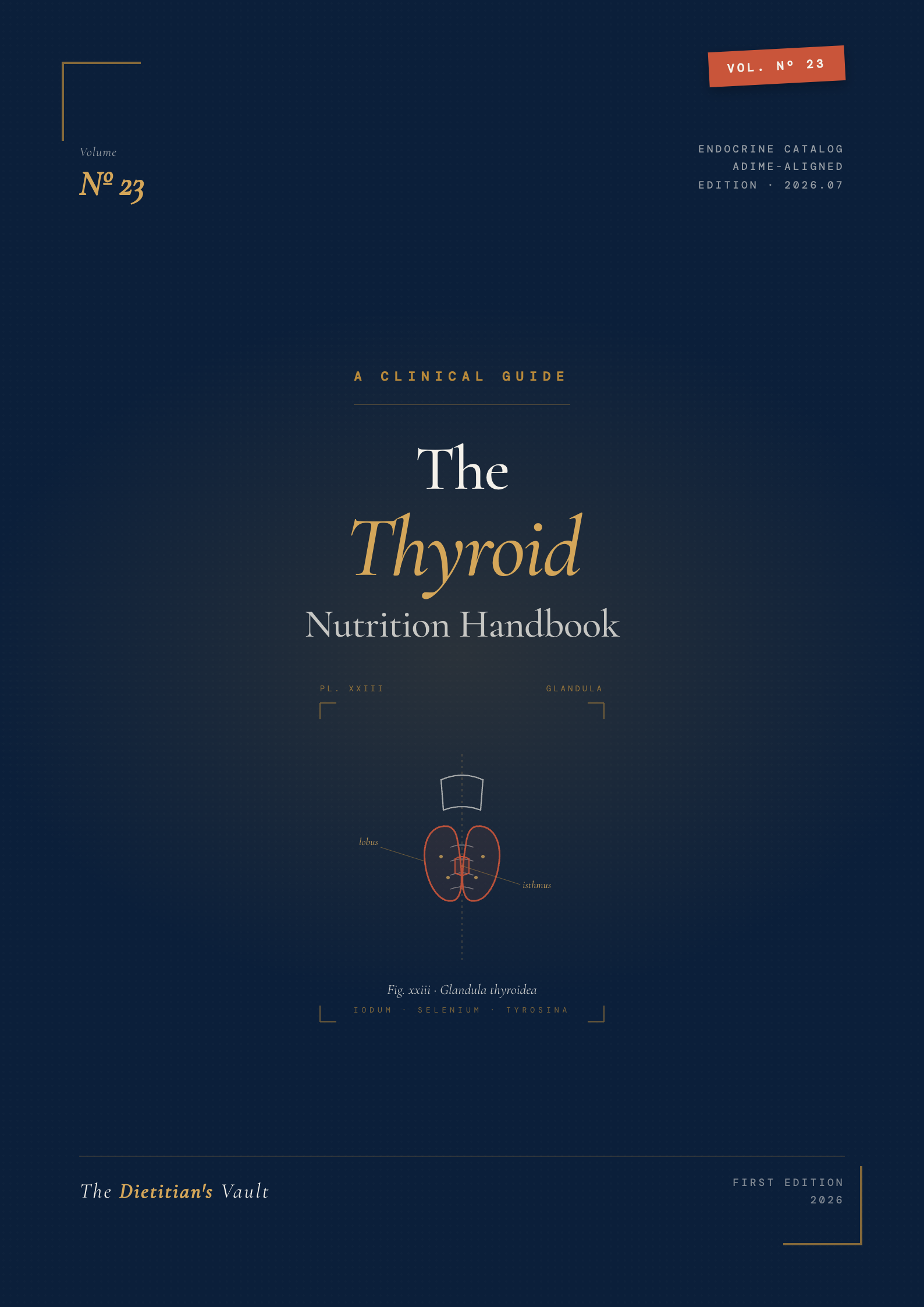 The Thyroid Nutrition Handbook cover