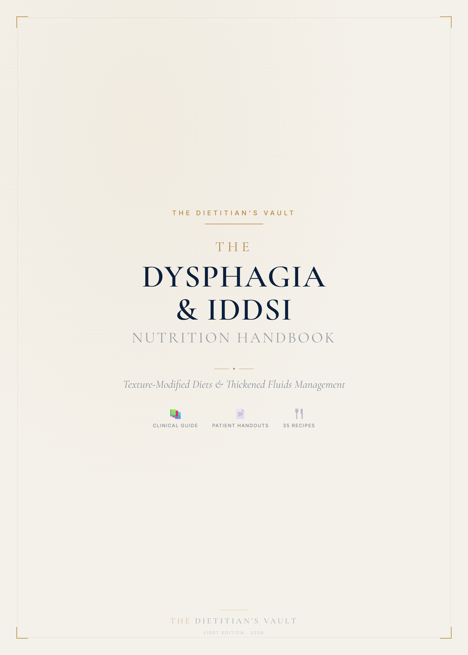 Dysphagia Nutrition Handbook