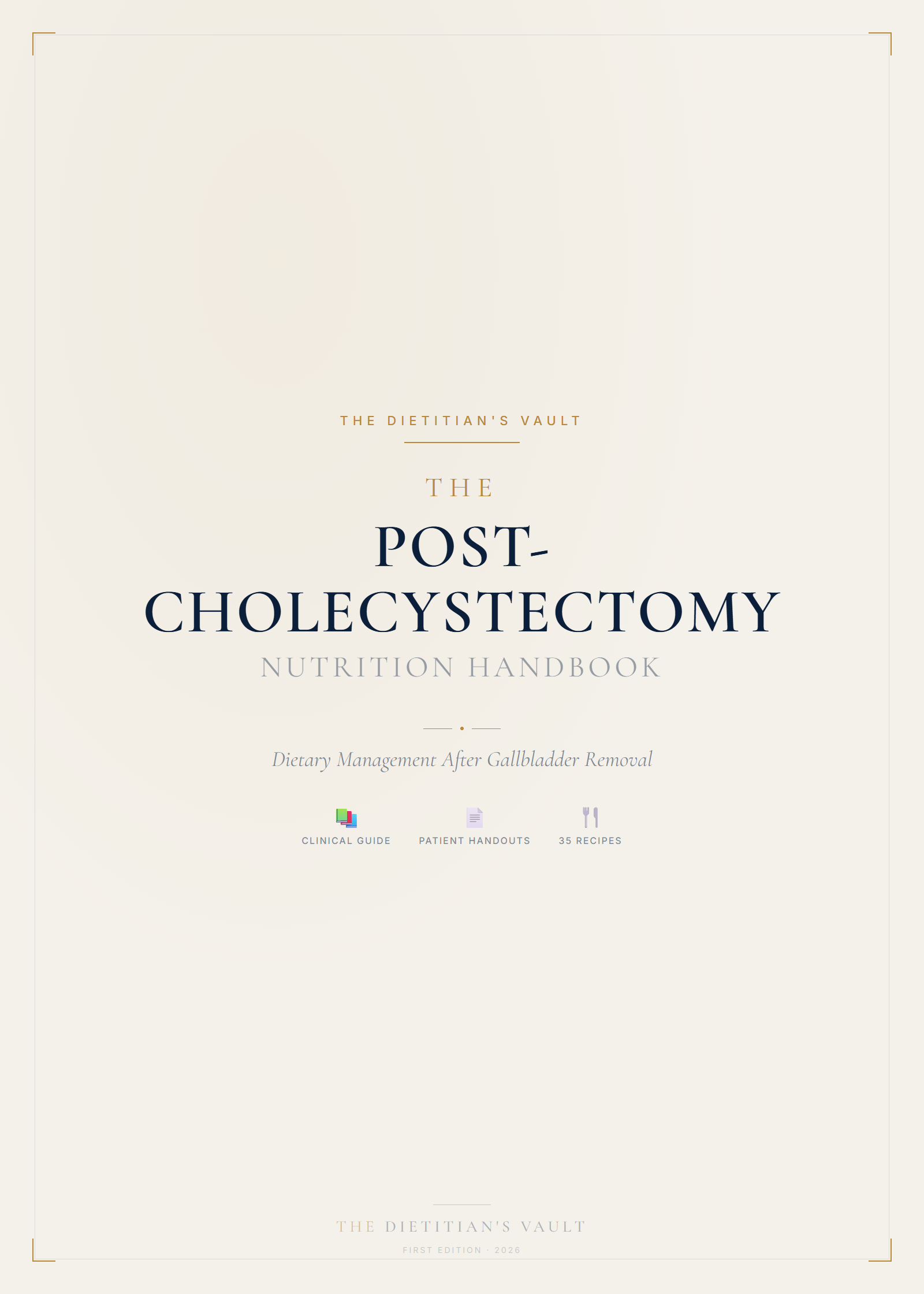 Post-Cholecystectomy Handbook